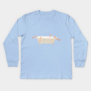 Bathtub Kids Long Sleeve T-Shirt